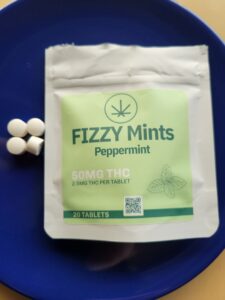 Fizzy Mints THC tablets